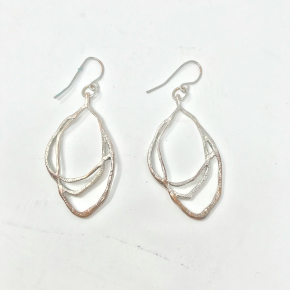 Earrings Silver Boho Drops - Picture 2 of 2